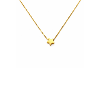 Choker Estrela Celestial Dourada