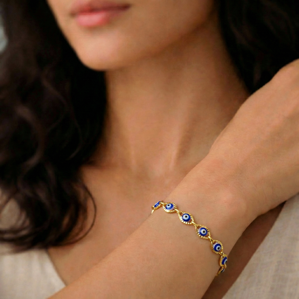 Pulseira Olho Grego Áurea Protect