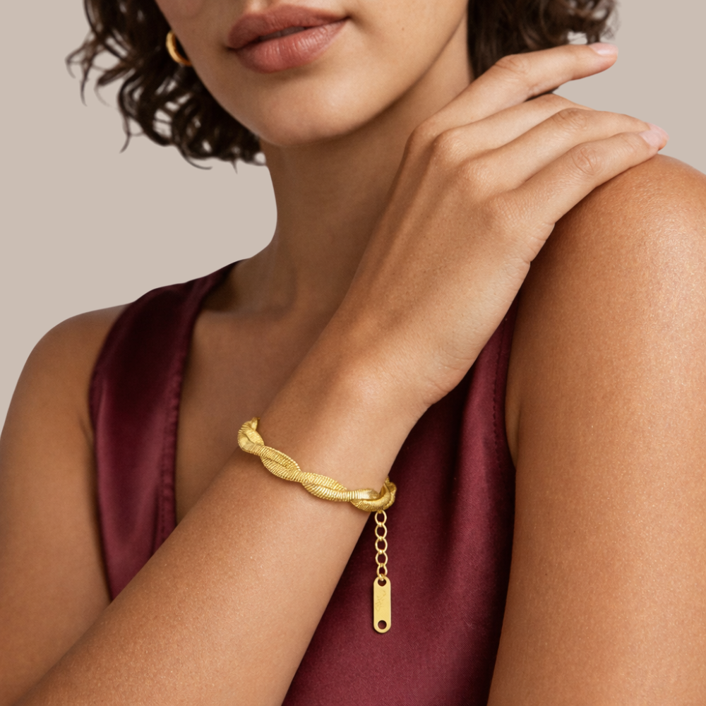 Pulseira Vèrice Banhado a Ouro 18K