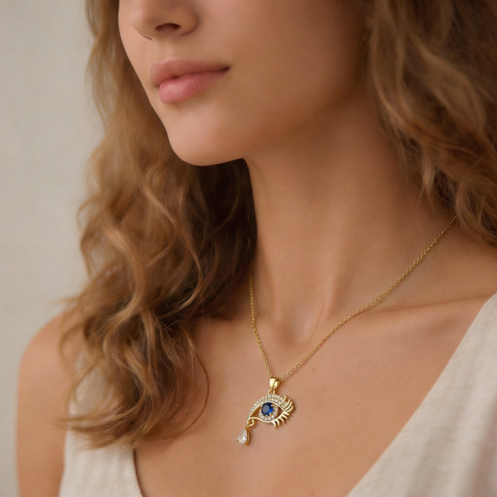 Colar Olho Grego Áurea Lux